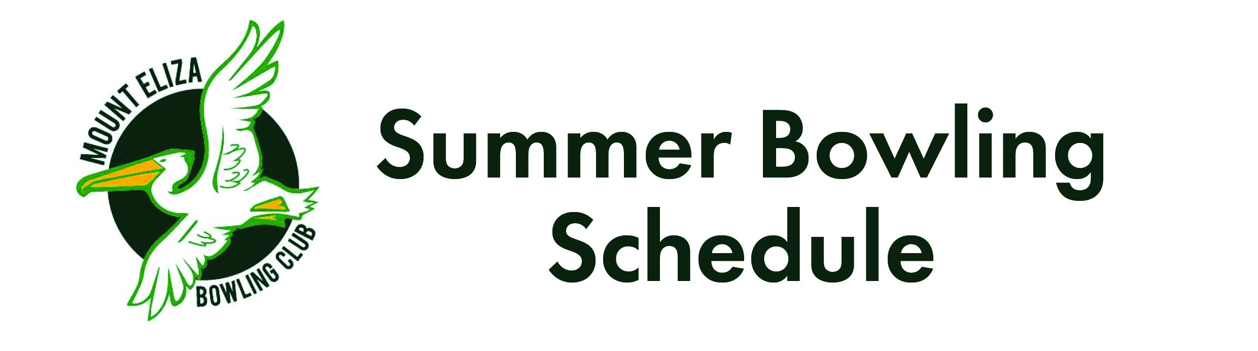 Summer Bowling Schedule Mt Eliza Bowls Club